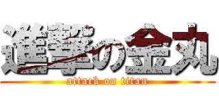 進撃の金丸 (attack on titan)