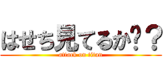 はせち見てるか−？ (attack on titan)