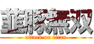 韮豚無双 (attack on titan)