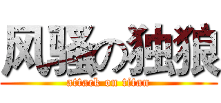 风骚の独狼 (attack on titan)