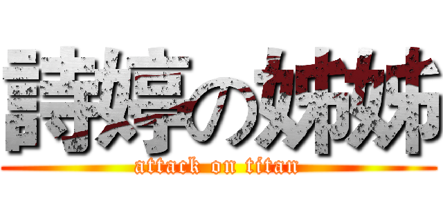 詩婷の姊姊 (attack on titan)