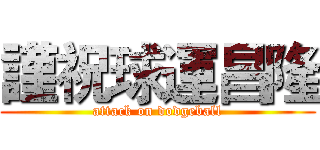 謹祝球運昌隆 (attack on dodgeball)