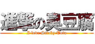 進撃の臭豆腐 (I love Stinky Tofu)