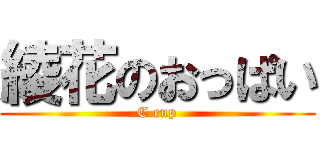 綾花のおっぱい (C cup)