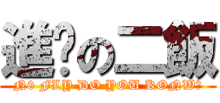 進擊の二飯 (N0 FLY DO YOU KONW?)