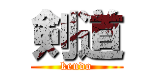 剣道 (kendo)