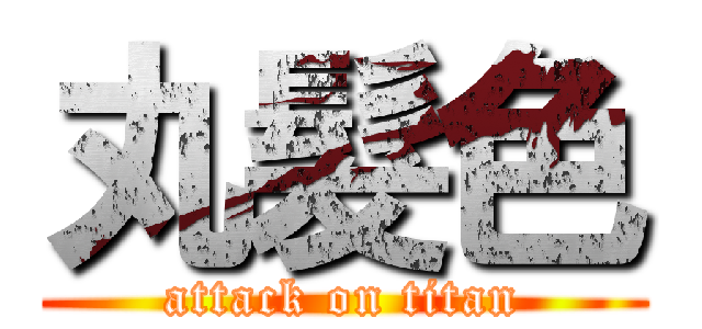 丸髮色 (attack on titan)