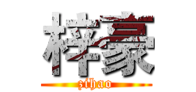 梓豪 (zihao)