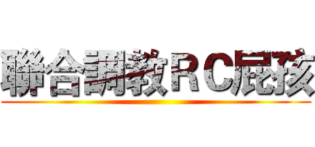 聯合調教ＲＣ屁孩 ()