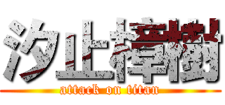 汐止樟樹 (attack on titan)