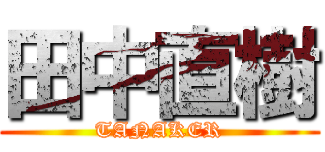 田中直樹 (TANAKER)