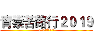 青崇苦路行２０１９ (DisciBles)
