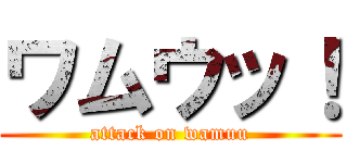 ワムウッ！ (attack on wamuu)