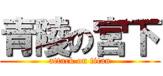 青陵の宮下 (attack on titan)