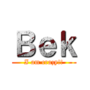 Ｂｅｋ (I am crazy!!)