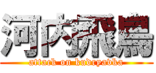 河内飛鳥 (attack on kudryavka)