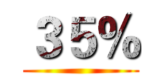 ３５％ ()