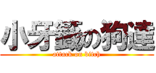 小牙籤の狗達 (attack on bitch)