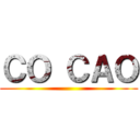 ＣＯ ＣＡＯ ()