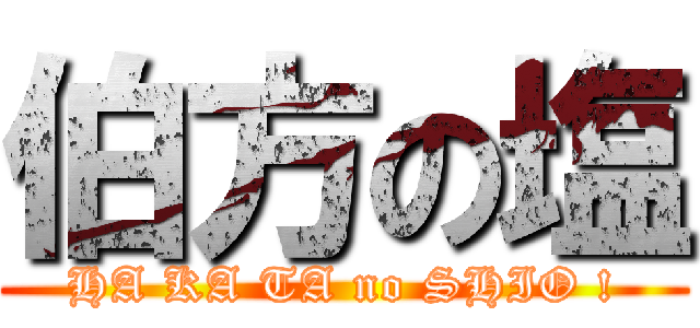 伯方の塩 (HA KA TA no SHIO !)