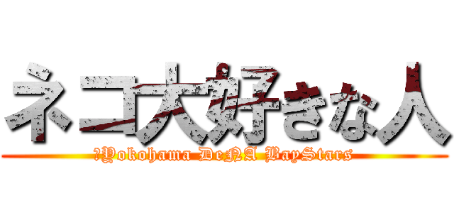 ネコ大好きな人 (　Yokohama DeNA BayStars)