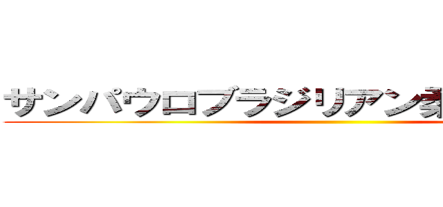 サンパウロブラジリアン柔術匠道会館 ()