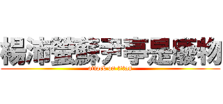 楊沛螢蘇尹亭是廢物 (attack on titan)