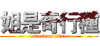 姐是奇行種 (attack on titan)