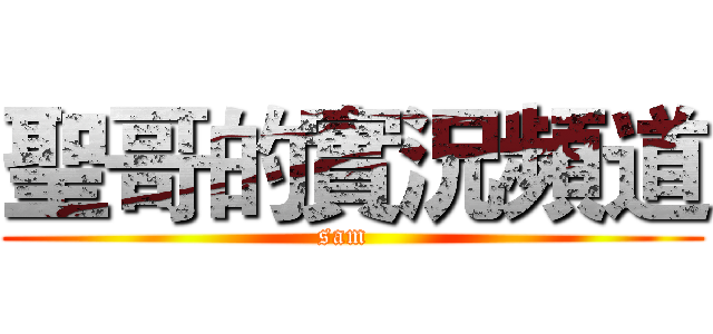 聖哥的實況頻道 (sam  )
