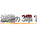波膽の３串１ (shoe me the money)