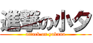 進撃の小夕 (attack on yakana)