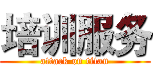 培训服务 (attack on titan)