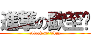 進撃の歐至旂 (attack on titan)