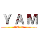 Ｙ Ａ Ｍ (NO.30)