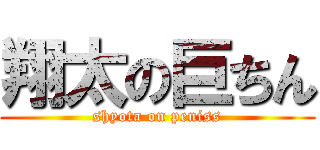 翔太の巨ちん (shyota on peniss)