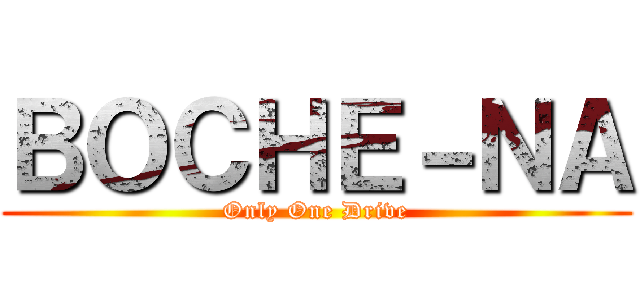 ＢＯＣＨＥ－ＮＡ (Only One Drive)
