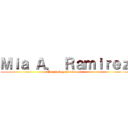 Ｍｉａ Ａ． Ｒａｍｉｒｅｚ (Psychology Brainbook)