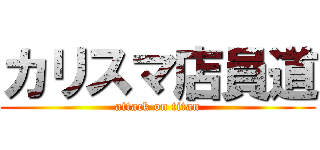 カリスマ店員道 (attack on titan)