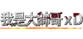 我是大帥哥ｘＤ (I am handsome guy)