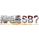 捲毛是ＳＢ？ (Curly is a fool?)