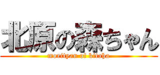 北原の森ちゃん (morityan of kitaha)