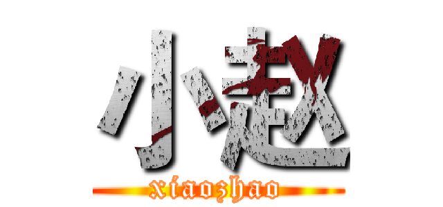 小赵 (xiaozhao)