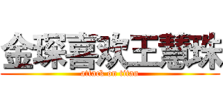 金琛喜欢王慧珠 (attack on titan)