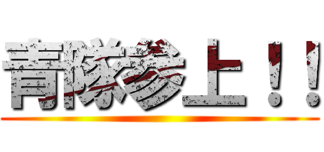 青隊参上！！ ()