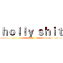 ｈｏｌｌｙ ｓｈｉｔ (omg)