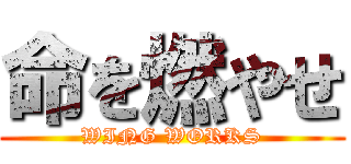 命を燃やせ (WING WORKS)