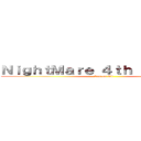 ＮｉｇｈｔＭａｒｅ ４ｔｈ ｅｄｉｔｉｏｎ (Custum AI)