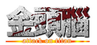 金頭腦 (attack on titan)
