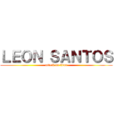 ＬＥＯＮ ＳＡＮＴＯＳ (attack on titan)