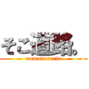 そこ道路。 (momoterarria)